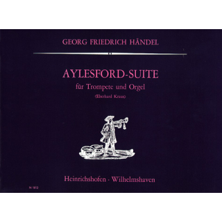H&auml;ndel Aylesford-Suite Trompete Orgel N1812