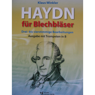 Haydn Blechbl&auml;ser mit Trompete B bearb. Klaus Winkler VS2301b