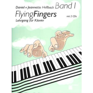 Hellbach Flyinig Fingers 1 Klavier 2 CDs ACM284