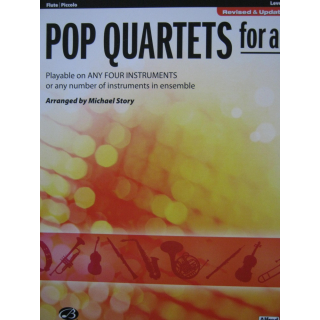 Pop Quartets for all 4 Fl&ouml;ten ALF30710