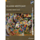 Korn Klassik meets Jazz 1 Flöte Klavier CD ED22249