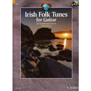 Burns Irish folk tunes Gitarre CD ED13571