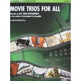 Movie Trios for all 3 Posaunen ALF33532