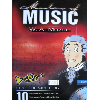 Masters of Music W.A. Mozart Trompete CD