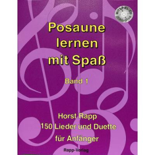 Rapp Posaune lernen mit Spaß Band 1 CD HR-PS1