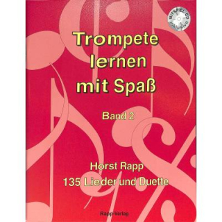 Rapp Trompete lernen mit Spaß Band 2 CD HR-TS2