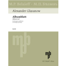 Glasunow Albumblatt Trompete Klavier BEL508