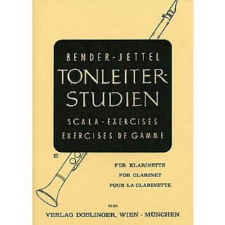 Bender-Jettel Tonleiterstudien Klarinette DO05305