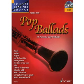 Juchem Pop Ballads Klarinette CD ED22066