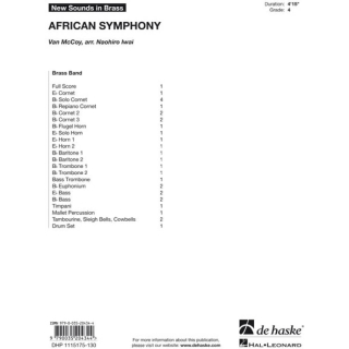 Van McCoy African Symphony Brass Band DHP1115175-030