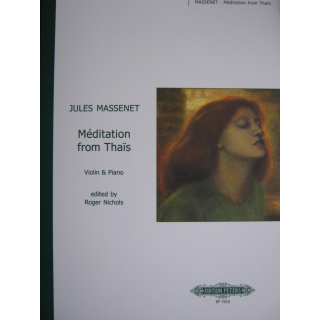 Massenet Meditation fromThais Violine Klavier EP7510