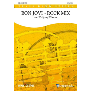 Jon Bon Jovi Rock Mix Brass Band 1793-10-030 MS