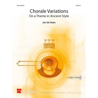 Jan de Haan Chorale Variations Brass Band DHP1145611-030