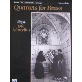 Quartets for Brass Volume 1 für 4 Trompeten Intermediate EL03262