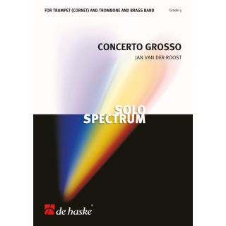 Jan Van der Roost Concerto Grosso Brass Band DHP0860068-030