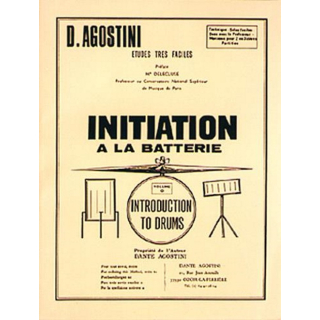 Agostini Initiation a La Batterie CARMK11837