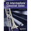 15 Intermediate Classical Solos Posaune Klavier CD AMP...