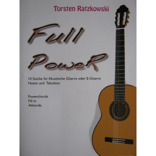Ratzkowski Full Power Akustische od E-Gitarre K&amp;N1173