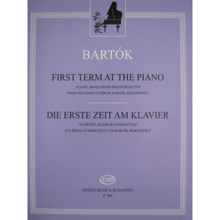Bartok Die erste Zeit am Klavier 18 Klavierstuecke EMB989