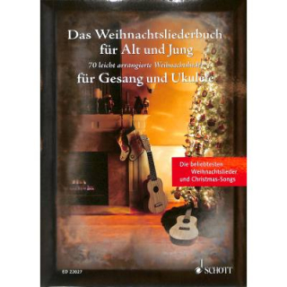 Müller Das Weihnachtsliederbuch fuer Alt & Jung Gesang Ukulele ED22027