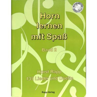 Rapp Horn lernen mit Spaß Band 2 CD HR-TS2