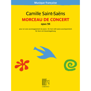 Saint-Saëns Morceau De Concert Opus 94 Horn Klavier DF16829