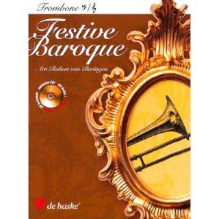 Van Behringen Festive Baroque Posaune TC/BC + CD DHP 1043580-400