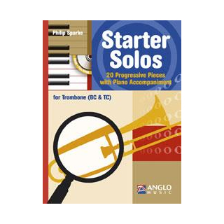 Starter Solos 20 Progressive pieces Trombone Piano Accompaniment