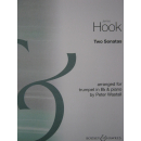 Hook Two Sonatas Trompete B Klavier BH2700022