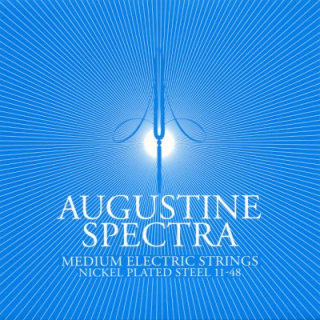 Augustine Spectra E-Gitarre Medium, blau