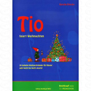 Strecke Kerstin Tio feiert Weihnachten Klavier EB8852