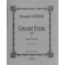 Goedicke Concert Etude op. 49 B/C Trompete Klavier BIM-TP146A