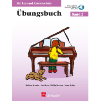 Hal Leonard Klavierschule Übungsbuch 2 Audio 0524-99-40