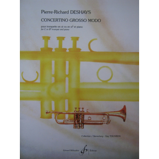 Deshays Concertino Grosso Modo Trompete Klavier GB8862
