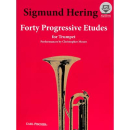 Hering Forty Progressive Etudes Trumpet CD CF-O3309X