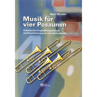Winkler Musik 4 Posaunen aus 4 Jahrhunderten VS2222
