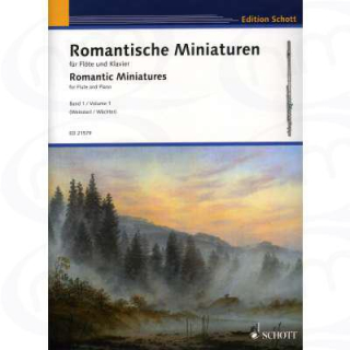 Weinzierl Romantische Miniaturen 1 Flöte Klavier ED21579