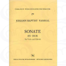 Vanhal Sonate Es-Dur Viola Klavier WW29