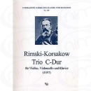 Rimski-Korsakoff Trio C-Dur VL VC KLAV WW197