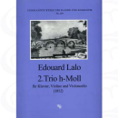 Lalo 2. Trio h-Moll KLAV VL VC WW209
