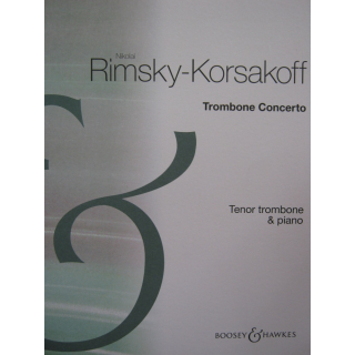 Rimsky-Korsakoff Trombone Concerto Posaune Klavier BH2800027