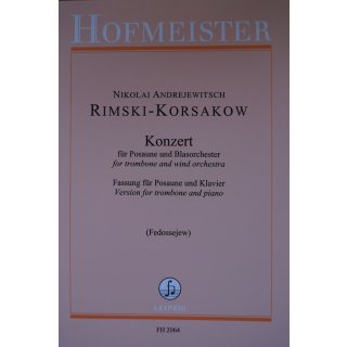 Rimski-Korsakow Konzert Posaune Klavier FH2064