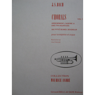 Bach Chorals Vol 1 Trompete Orgel GB3110