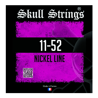 Skull Strings E-Gitarre Satz Medium .011-.052