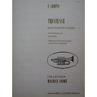 Chopin Tristesse Trompete Klavier GB2131