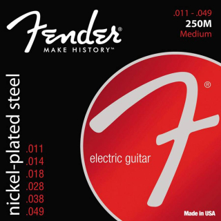 Fender 250M Medium E-Gitarre Saiten Set