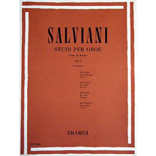 Salviani Studi per Oboe 2 ER2368