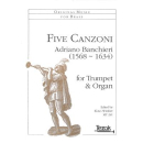 Banchieri 5 CANZONI Trompete Orgel MT241