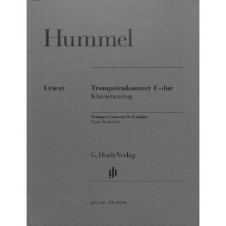 Hummel KONZERT E-DUR Trompete Klavier HN840