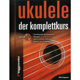 Capone Ukulele - Der Komplettkurs CD VOGG0952-3